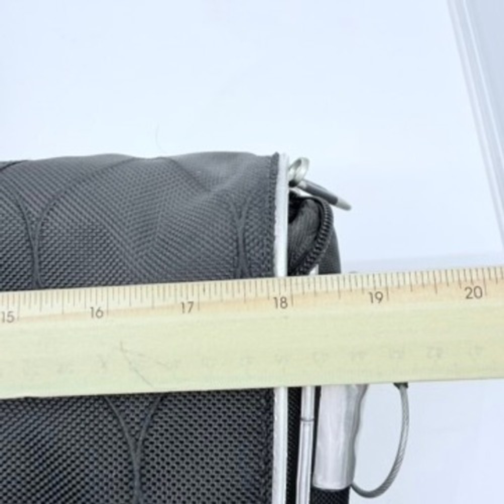 Pacsafe Meshsafe M200 Anti-Theft‎ Messenger Bag Gray Laptop Briefcase eXomesh - Picture 12 of 15